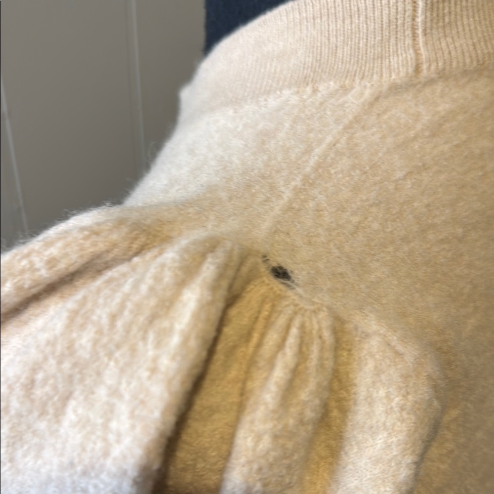 Ulla Johnson Cream Crew Neck Sweater - Picture 5 of 6